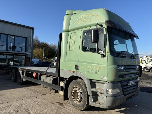 DAF CF85.430 6x2 Flatbed c/w Walking Floor