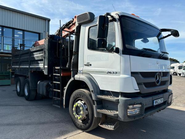 Mercedes Axor 2633 6x4 Tipper Grab